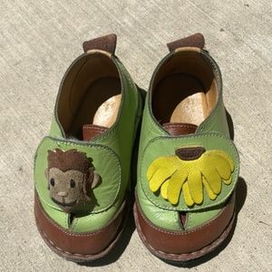 kids fancy leather hand made shoes